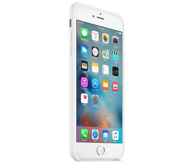 APPLE iPhone 6s Plus Silicone Case White MKXK2ZM/A - 259484 - zdjęcie 4
